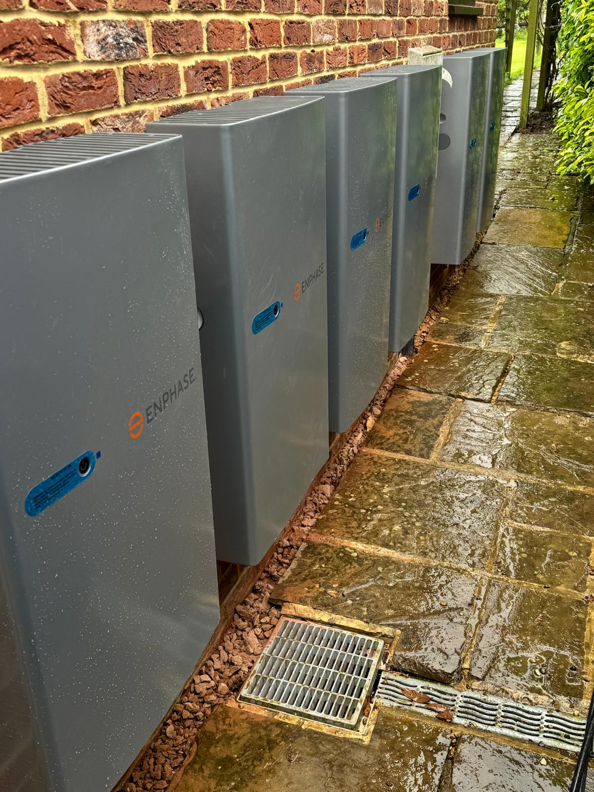 Enphase battery storage installation completed by AVAG Electrical